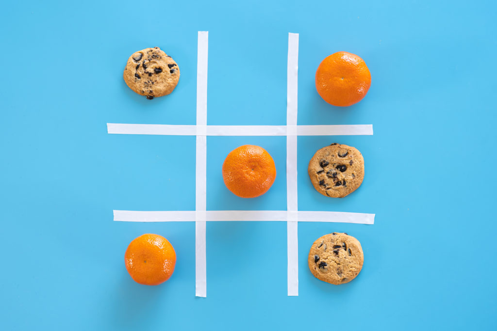 tiktactoe-mandarinky-coockies