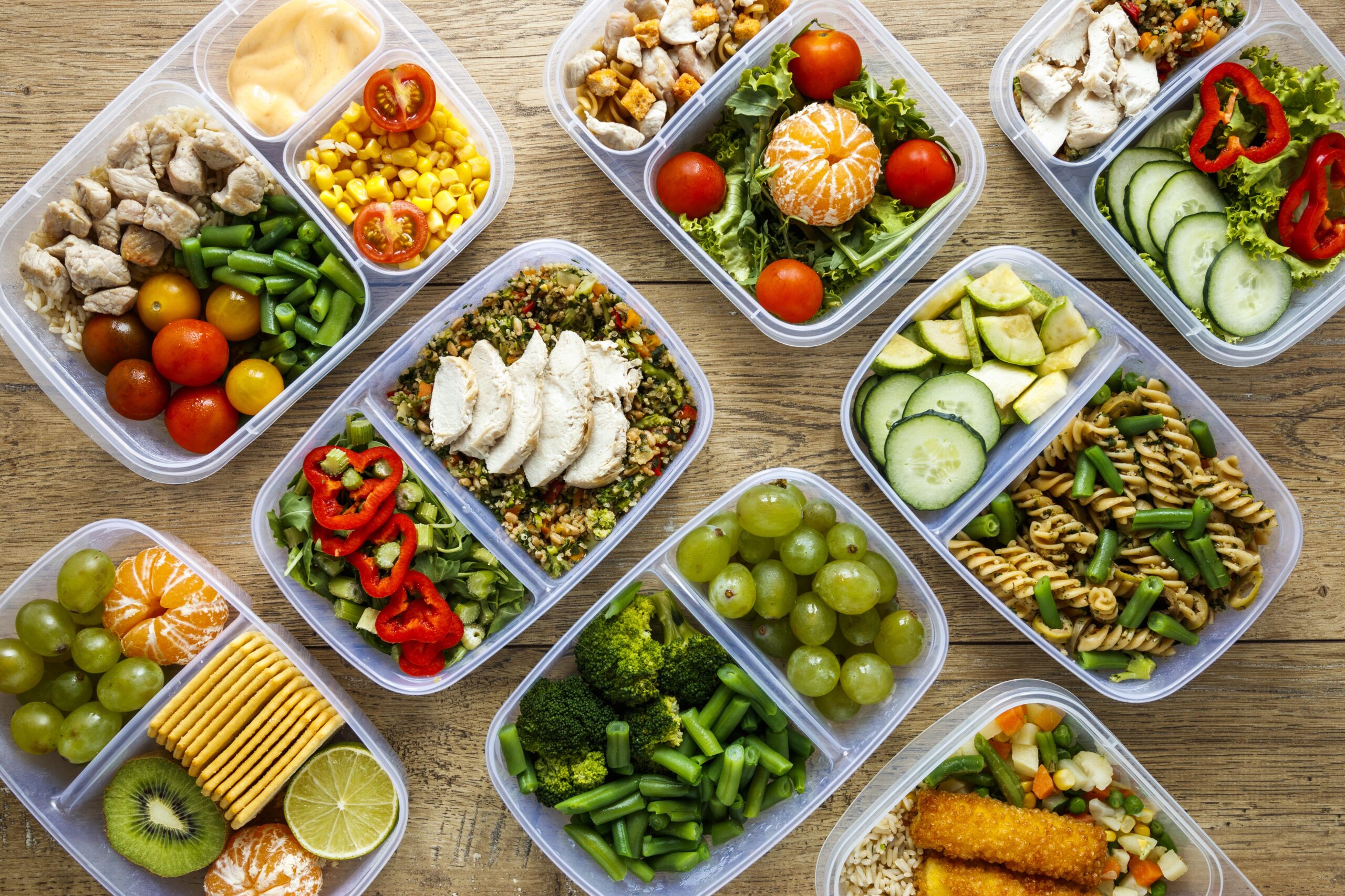 assortment-batch-food-cooked-table