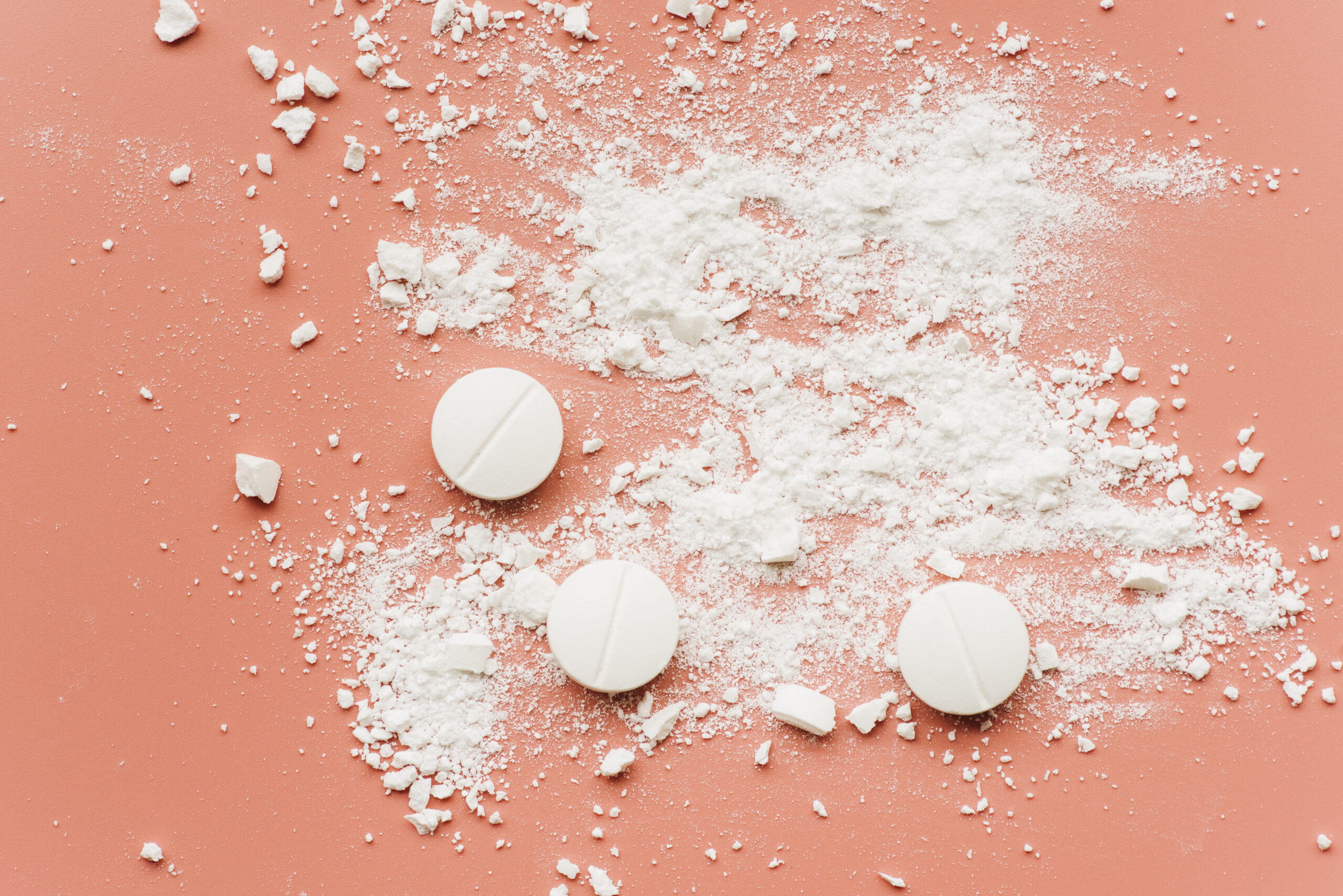 top-view-crushed-pills