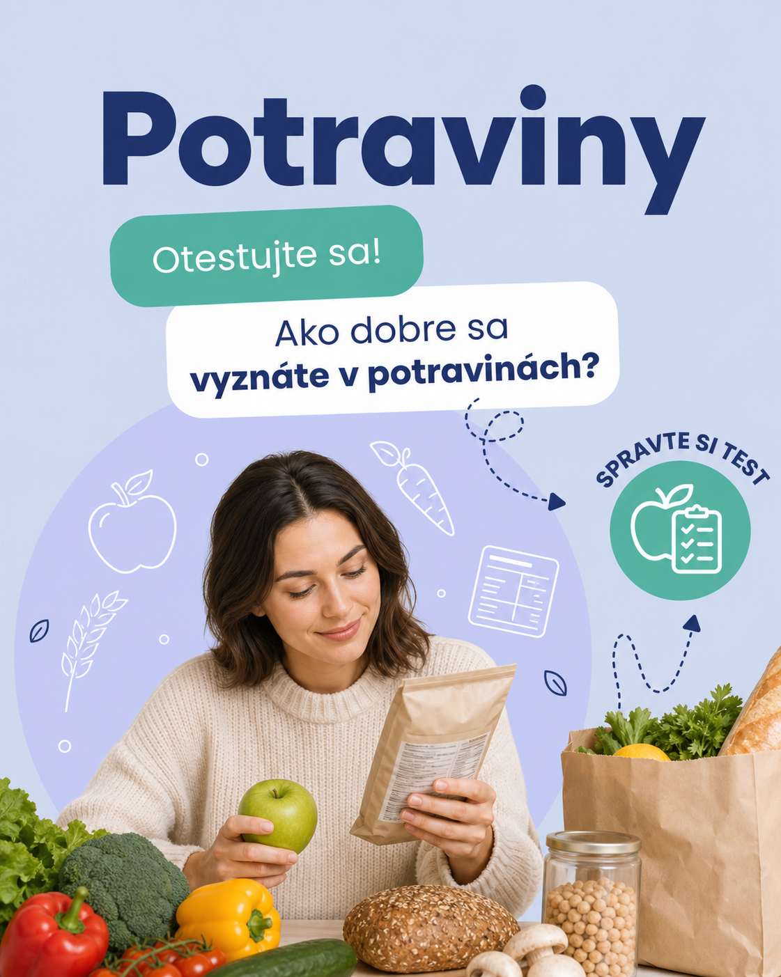 Potraviny – interaktívny test