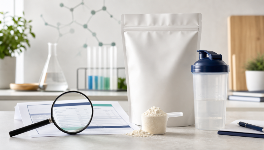 Proteínový marketing a kontrola kvality proteínových produktov